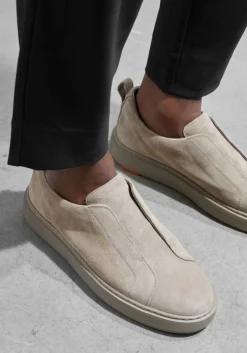 taupe santoni lage sneakers 21995