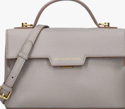 taupe smaak amsterdam schoudertas flora