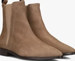 taupe stefano lauran enkellaarsjes 22107