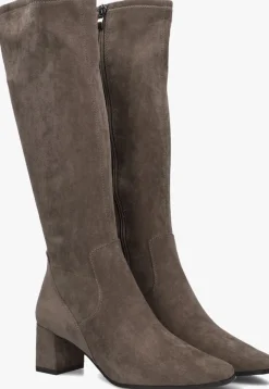 taupe stefano lauran hoge laarzen 25547