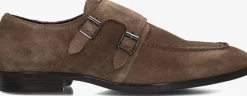taupe stefano lauran nette schoenen 84705