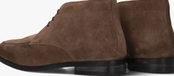 taupe stefano lauran veterschoenen 92303