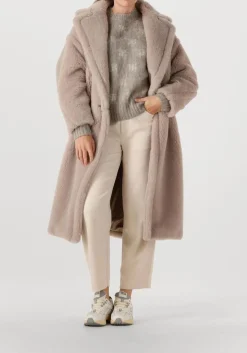 taupe studio ar trui alyssa brushed knit
