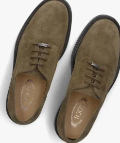 taupe tod's veterschoenen xxm61k00c21re0
