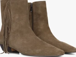 taupe toral enkellaarsjes linette