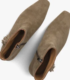 taupe toral enkellaarsjes linette