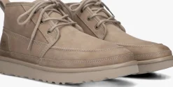 taupe ugg veterschoenen m neumel moc nubuck