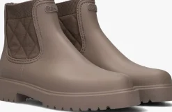 taupe unisa enkellaarsjes frades