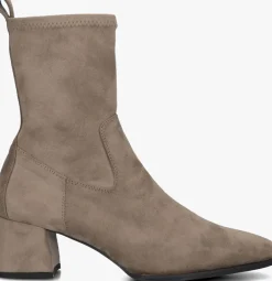 taupe unisa enkellaarsjes langley