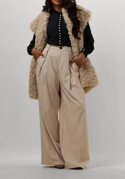 taupe unisa enkellaarsjes langley