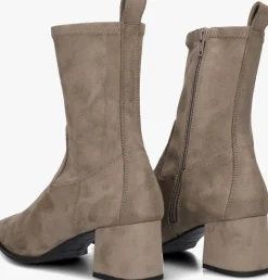 taupe unisa enkellaarsjes langley