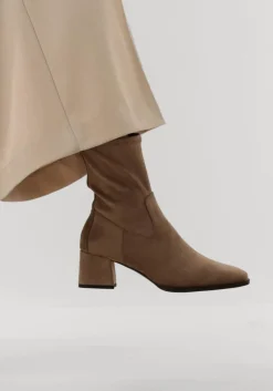 taupe unisa enkellaarsjes langley