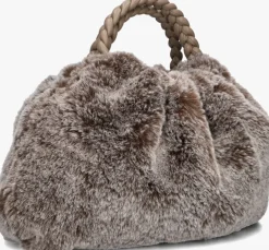 taupe unisa schoudertas znavia