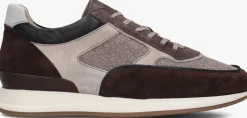 taupe van bommel lage sneakers sbm-10020 libra