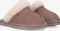 taupe warmbat pantoffels lismore