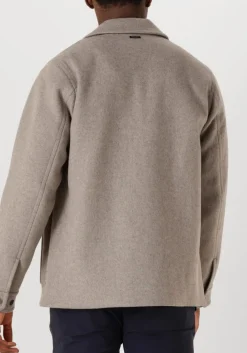 taupe woolrich jack wool chore coat