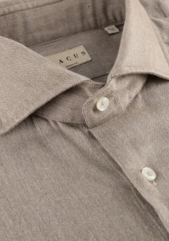 taupe xacus casual overhemd 91148 721ml