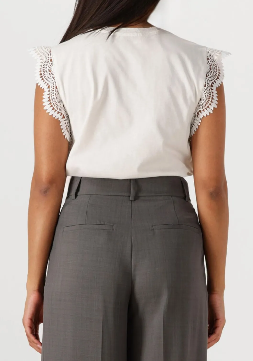 witte aaiko t-shirt cora fancy co 144