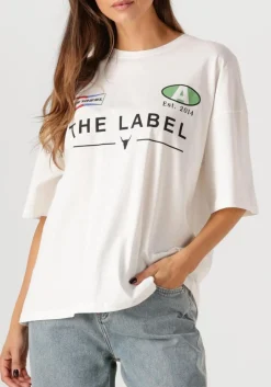 witte alix the label t-shirt ladies knitted racer t-shirt