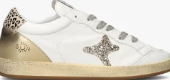 witte ama brand deluxe lage sneakers sun