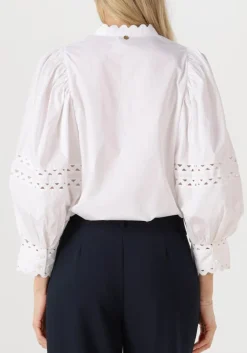 witte antik batik blouses romie blouse
