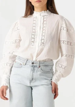 witte antik batik blouses lena blouse