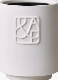 witte august & piers geurkaarsen libertine 90gr - scented candle