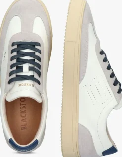 witte blackstone lage sneakers slate harper perf