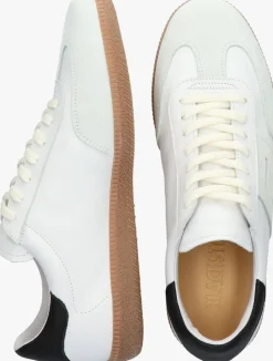 witte blackstone lage sneakers lime wren