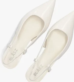 witte blasz slingbacks dzrp0666