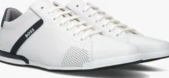 witte boss lage sneakers saturn lowp