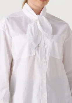 witte closed blouses scarff shirt