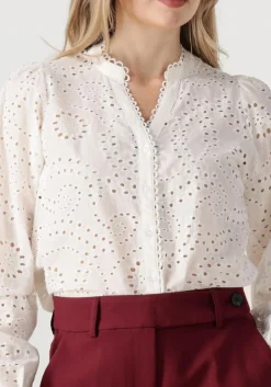 witte co'couture blouses gisellecc anglaise v-shirt