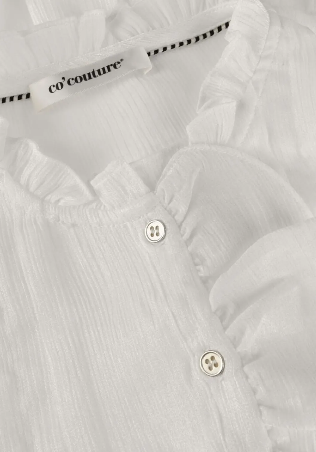 witte co'couture blouses melina frill shirt