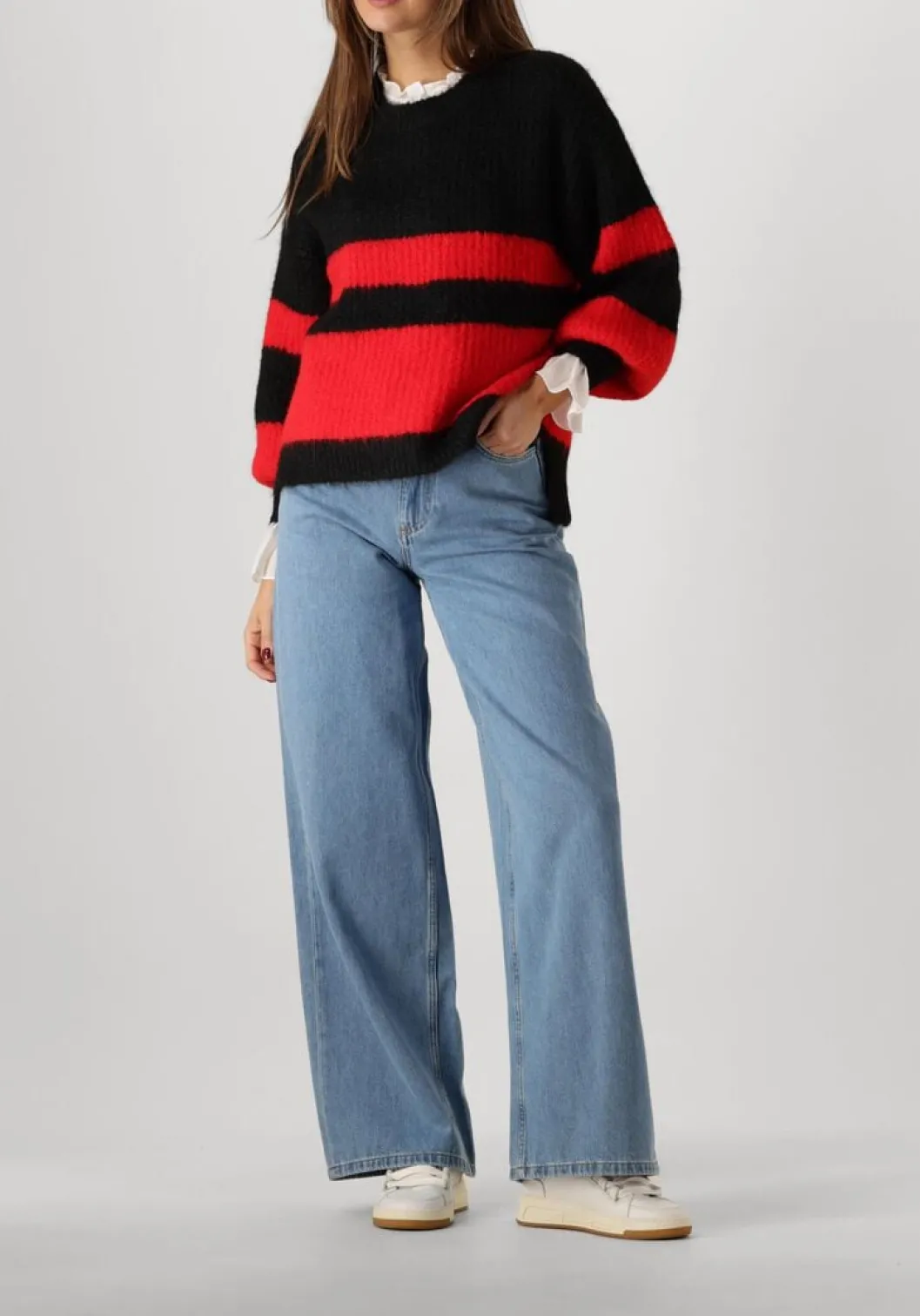 witte co'couture blouses melina frill shirt