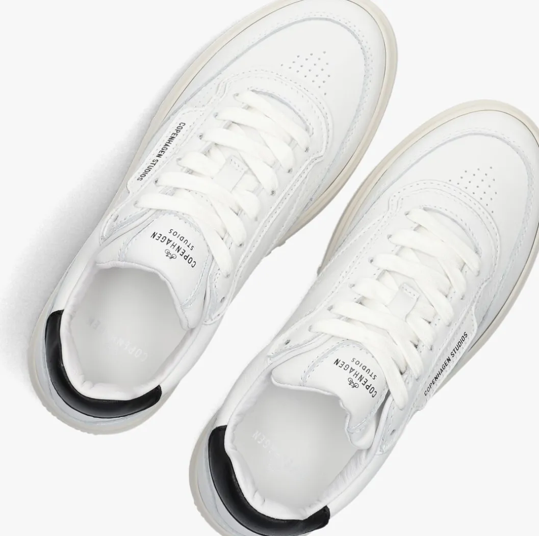 witte copenhagen studios lage sneakers cph89