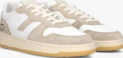 witte d.a.t.e lage sneakers court 2.0 vintage