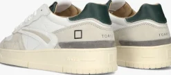 witte d.a.t.e lage sneakers torneo pure vintage