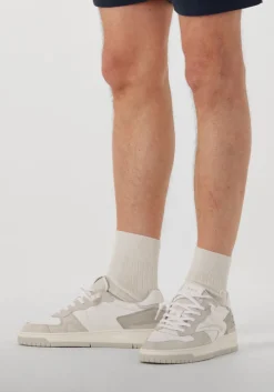 witte d.a.t.e lage sneakers torneo