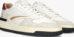 witte d.a.t.e lage sneakers torneo pure vintage