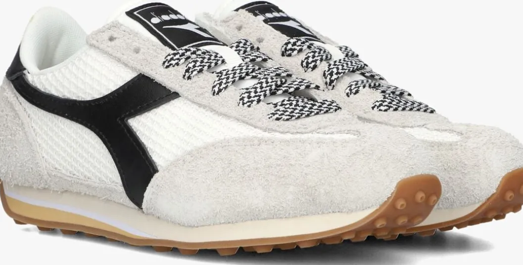 witte diadora heritage lage sneakers rally