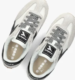 witte diadora heritage lage sneakers rally