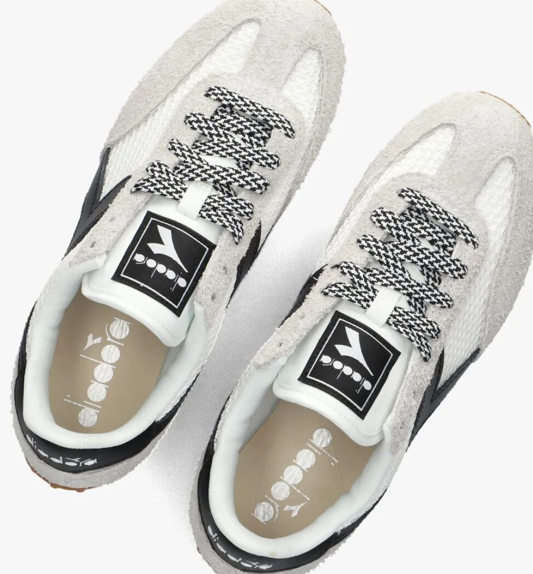 witte diadora heritage lage sneakers rally