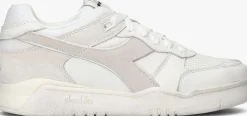 witte diadora heritage lage sneakers b.560 used