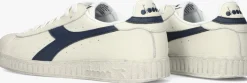 witte diadora lage sneakers game l low waxed