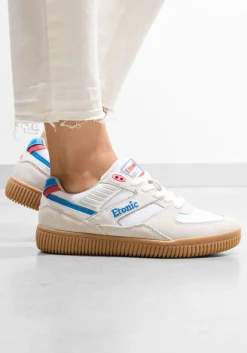 witte etonic lage sneakers dropshot 80's