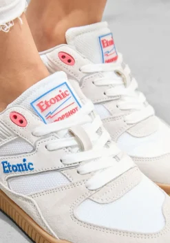 witte etonic lage sneakers dropshot 80's