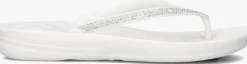 witte fitflop teenslippers iqushion sparkle
