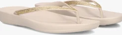 witte fitflop teenslippers iqushion sparkle