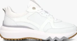 witte floris van bommel lage sneakers sfw-10111